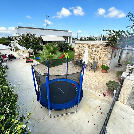 Bio Garden Stonehouse Villa Gonia Exterior photo