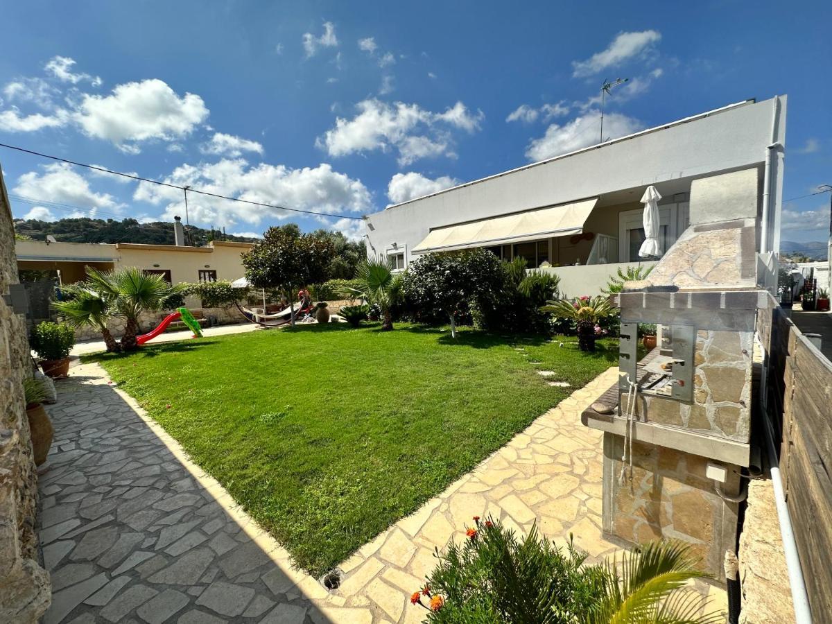 Bio Garden Stonehouse Villa Gonia Exterior photo