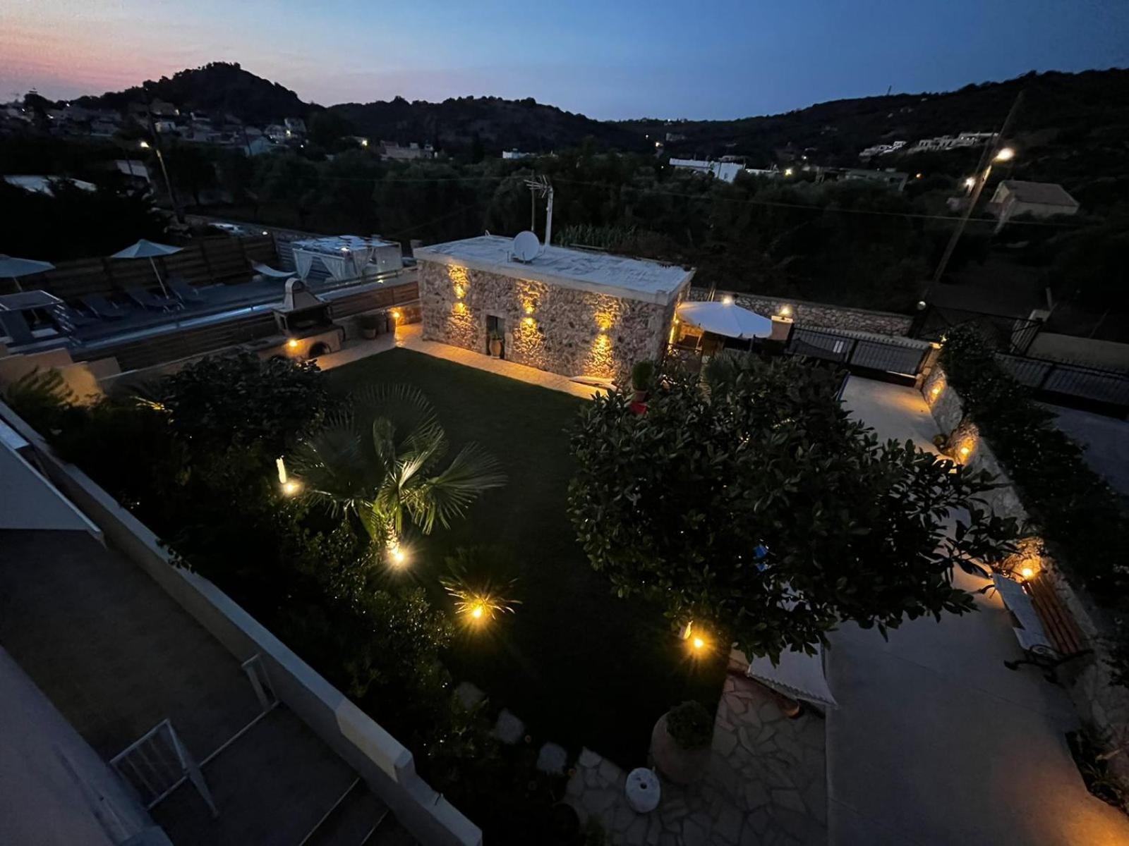 Bio Garden Stonehouse Villa Gonia Exterior photo