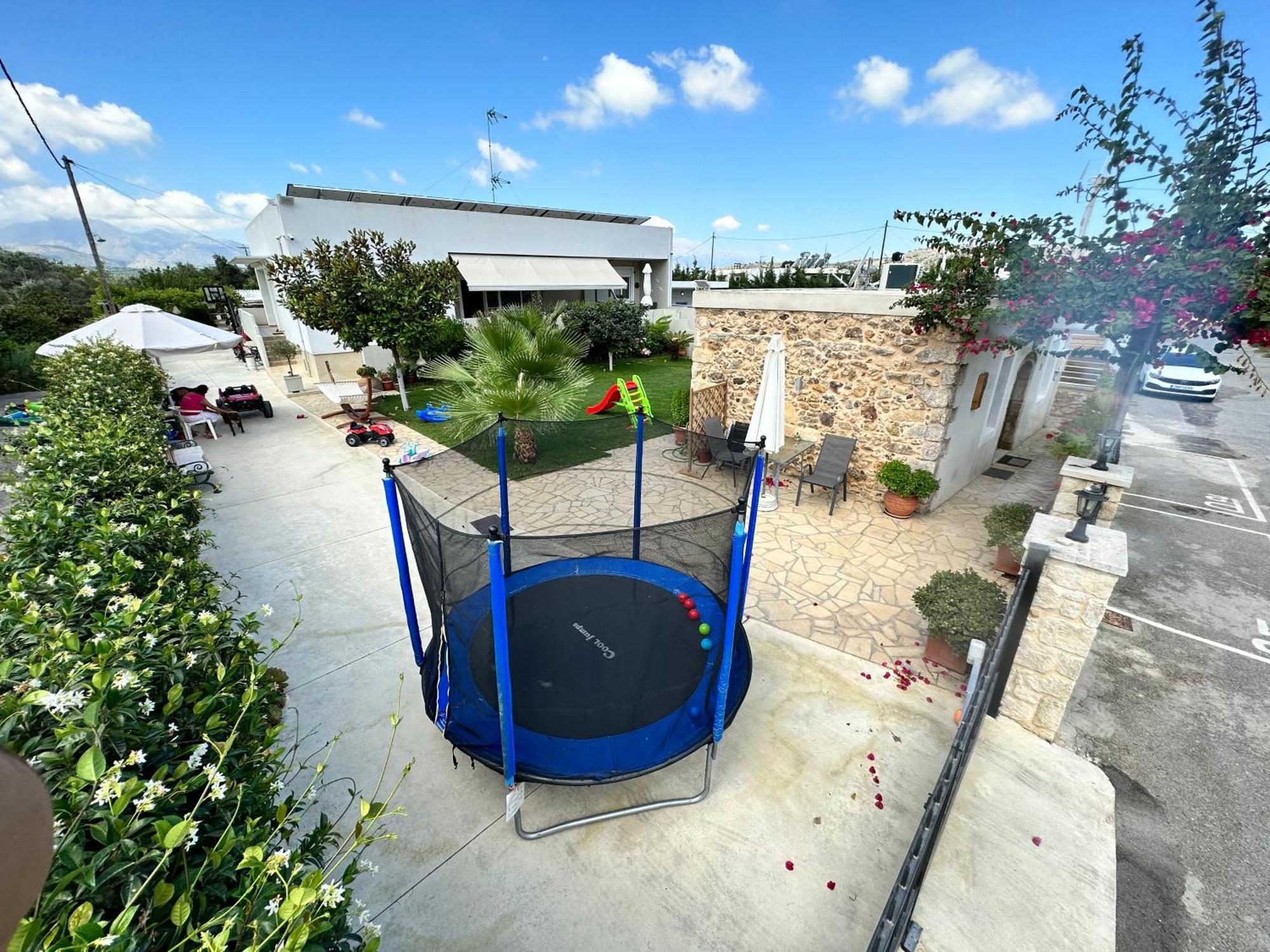 Bio Garden Stonehouse Villa Gonia Exterior photo