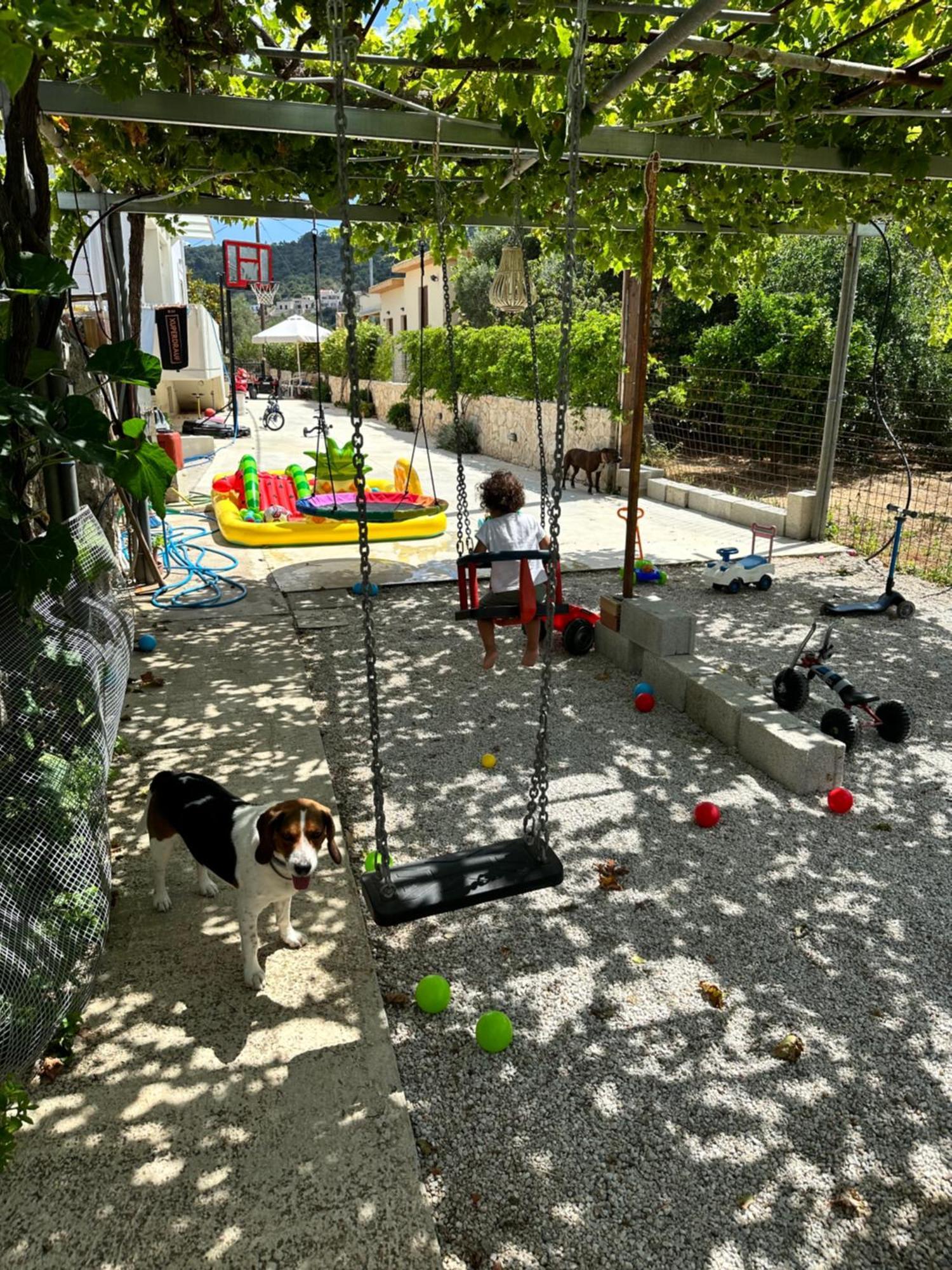 Bio Garden Stonehouse Villa Gonia Exterior photo